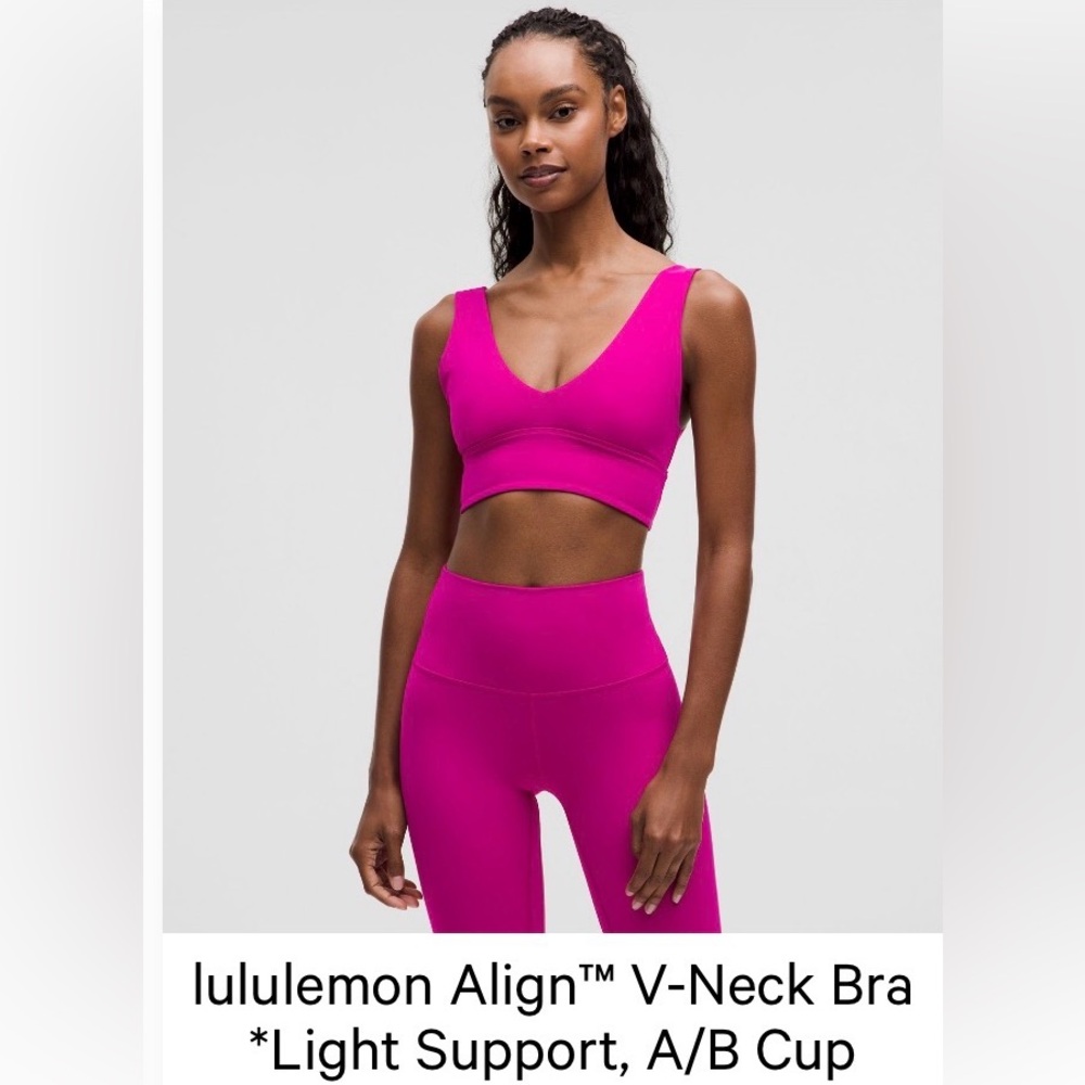 Lululemon Align V-Neck Bra